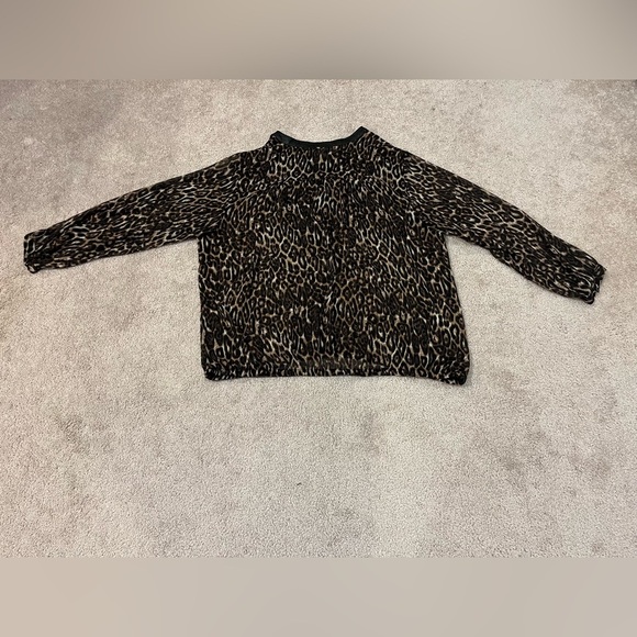 Torrid Leopard Print Blouse - Picture 8 of 8